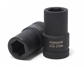 На сайте Трейдимпорт можно недорого купить Головка ударная глубокая 24мм (6гр.), 1" Forsage F-48510024. 