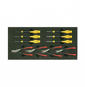 На сайте Трейдимпорт можно недорого купить Ложемент губцевый инструмент для электрика BX012. 