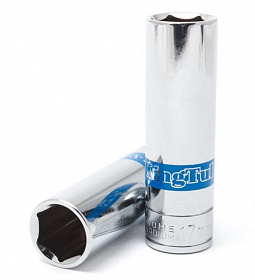 На сайте Трейдимпорт можно недорого купить Головка глубокая 17мм  6гр. 1/2" KINGTUL profi KT-5457717. 