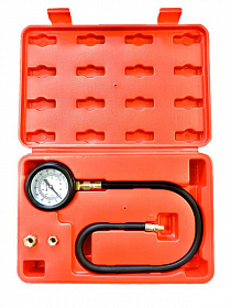 На сайте Трейдимпорт можно недорого купить Тестер давления масла в наборе с резьбовыми адаптерами 3 предмета, (0-7bar), в кейсе Forsage F-912G0. 