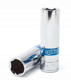 На сайте Трейдимпорт можно недорого купить Головка глубокая 19мм 1/2" 6гр. KINGTUL profi KT502719. 